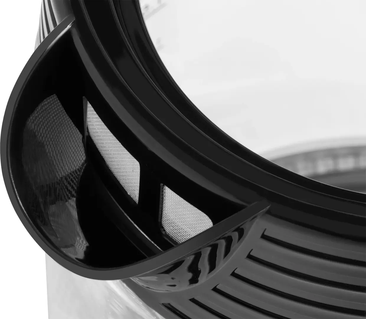 Fierbator electric ECG RK 1750 Stripe (Black/Transparent)