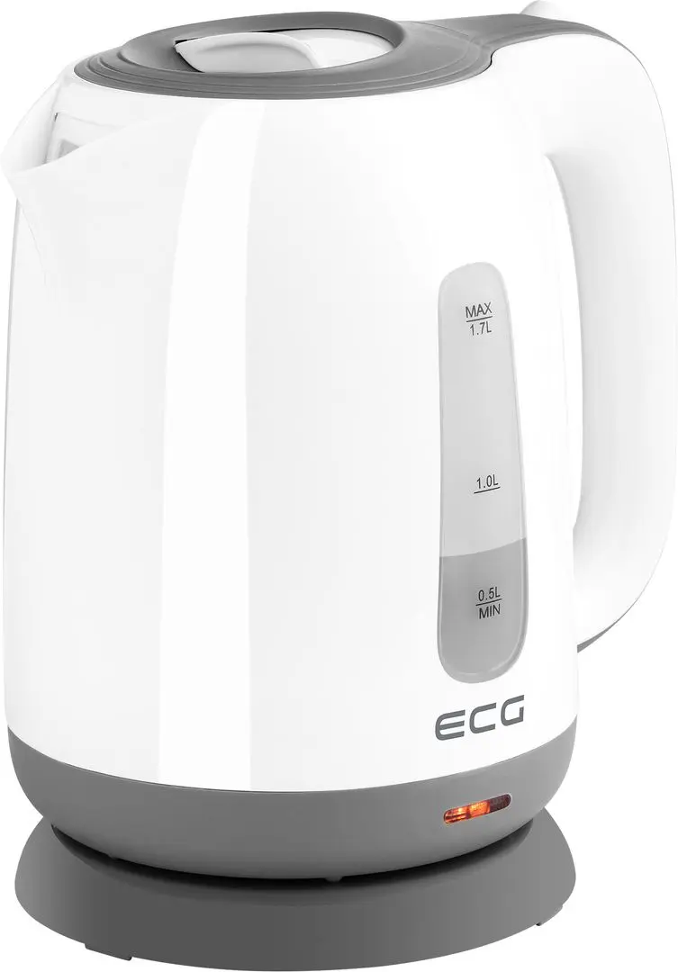 Электрочайник ECG RK 1759 Classica Grigio (White/Grey)