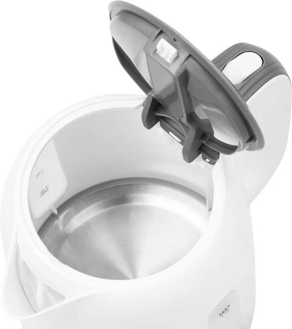 Электрочайник ECG RK 1759 Classica Grigio (White/Grey)
