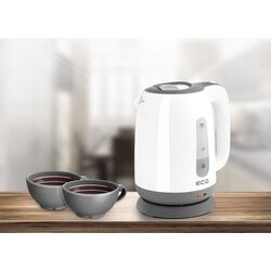 Электрочайник ECG RK 1759 Classica Grigio (White/Grey) Thumb
