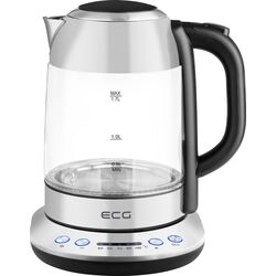 Fierbator electric ECG RK 1781 Glass (Black/Inox)