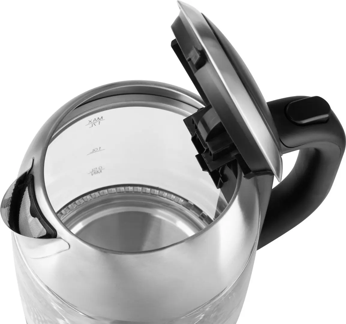 Fierbator electric ECG RK 1781 Glass (Black/Inox)