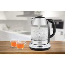 Fierbator electric ECG RK 1781 Glass (Black/Inox) Thumb