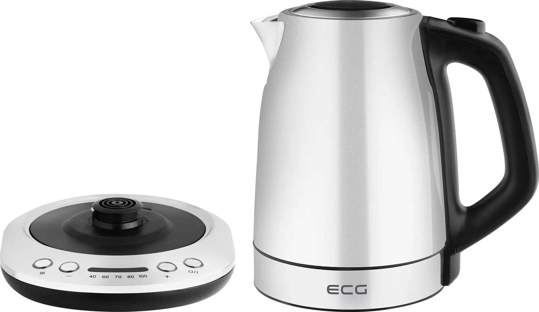 Fierbator electric ECG RK 1791 (Black/Inox)