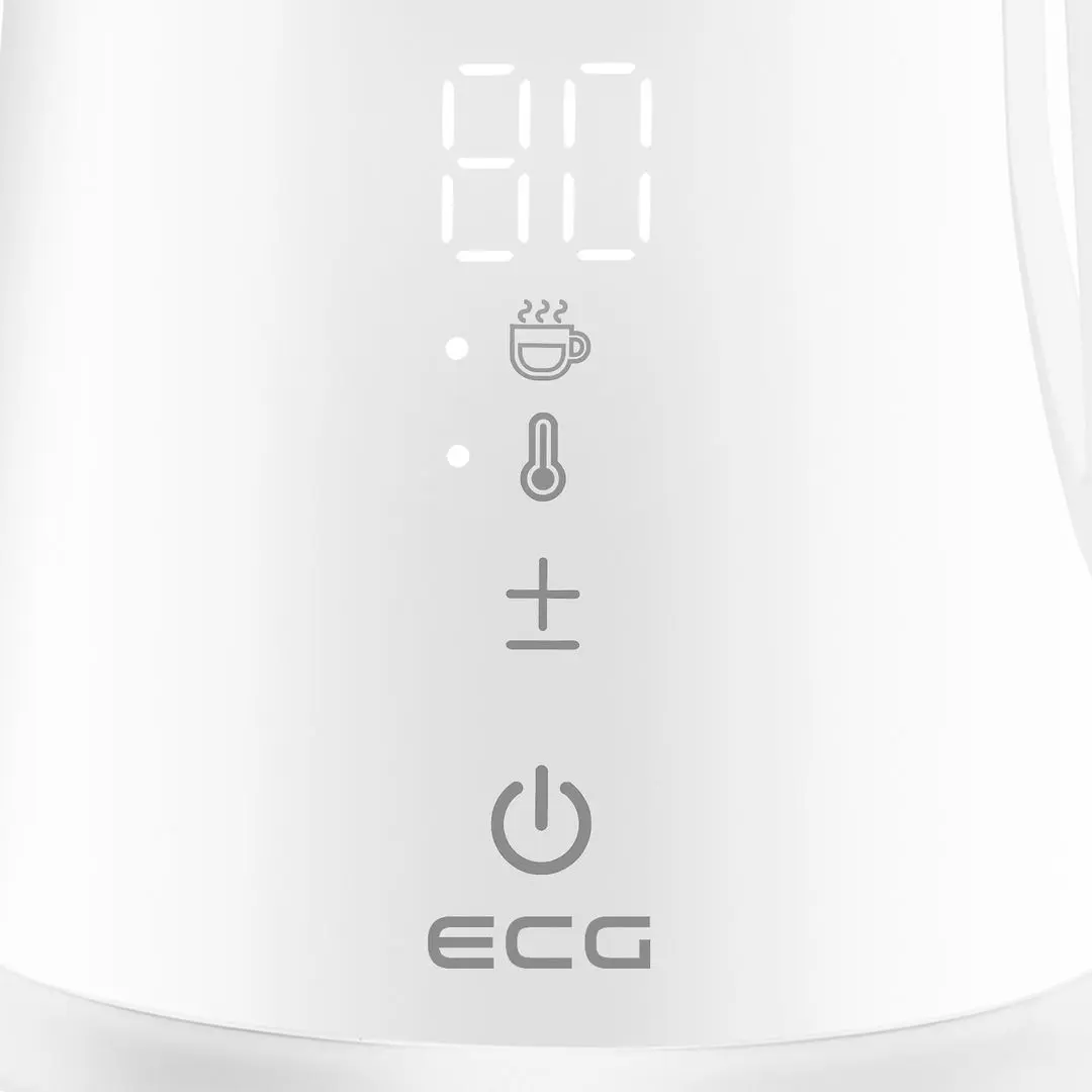 Fierbator electric ECG RK 1893 Digitouch (White)