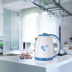 Электрочайник Elite EK-1215S (White/Blue) Thumb