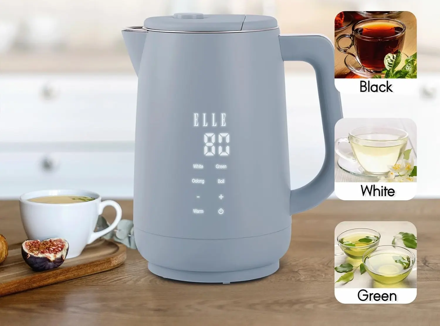 Fierbator electric Elle EKWKP101BUEU 1.7l (Blue) - 3