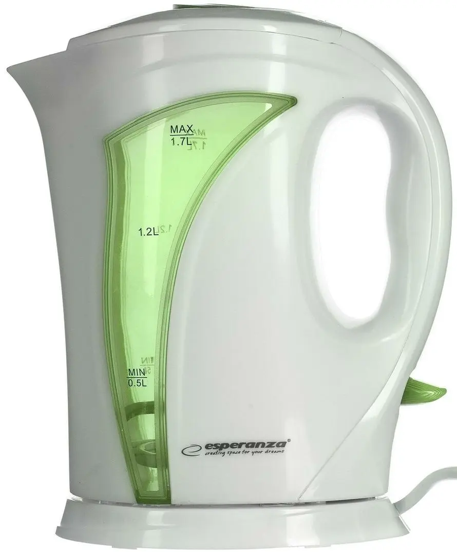 Fierbator electric Esperanza EKK018G (White/Green)