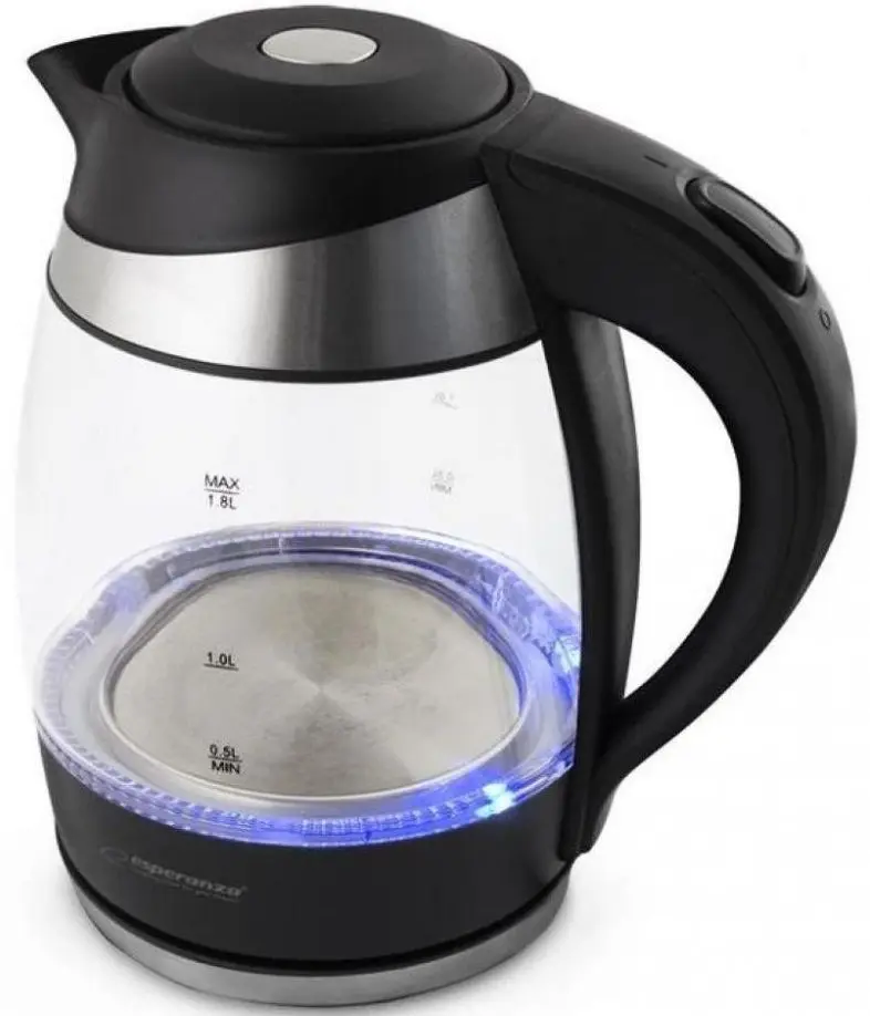 Fierbător electric Esperanza Gullfoss EKK009 (Black/Inox)