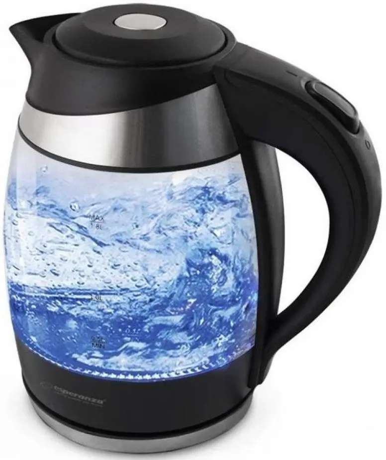 Fierbător electric Esperanza Gullfoss EKK009 (Black/Inox)