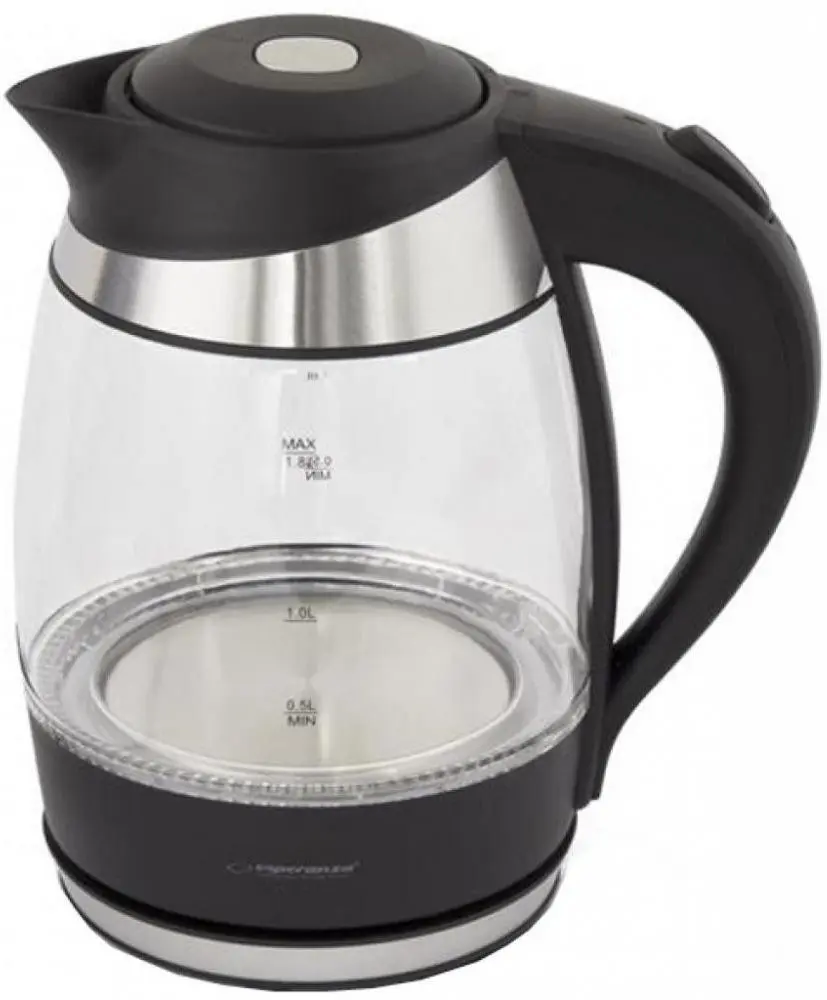 Fierbător electric Esperanza Gullfoss EKK009 (Black/Inox)