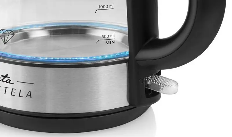 Fierbator electric ETA Crystela 6153 90000 (Black/Silver)