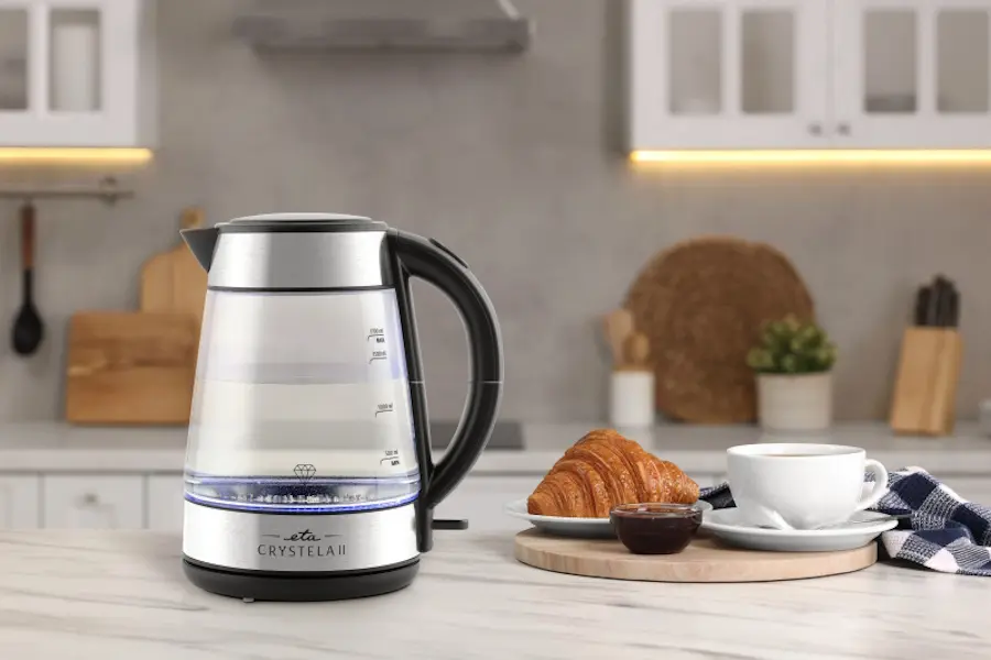 Электрочайник ETA Crystela II 1154 90000 (Transparent/Silver)
