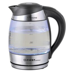 Электрочайник First FA-5405-7 (Black/Steel)