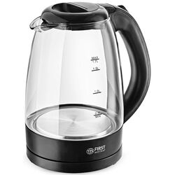 Электрочайник First FA-5404-1-BA (Black/Transparent)