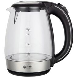Электрочайник First FA-5404-2-BA (Black/Silver)