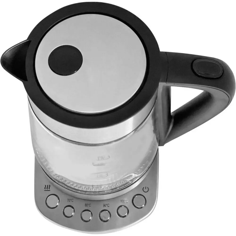 Электрочайник First FA-5405-9 (Black/Stainless)