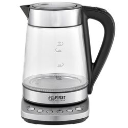 Электрочайник First FA-5405-9 (Black/Stainless)