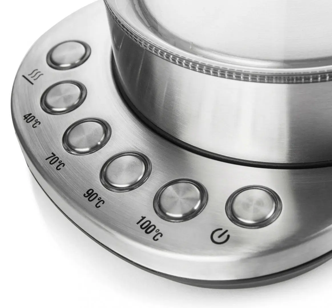 Электрочайник First FA-5405-9 (Black/Stainless)