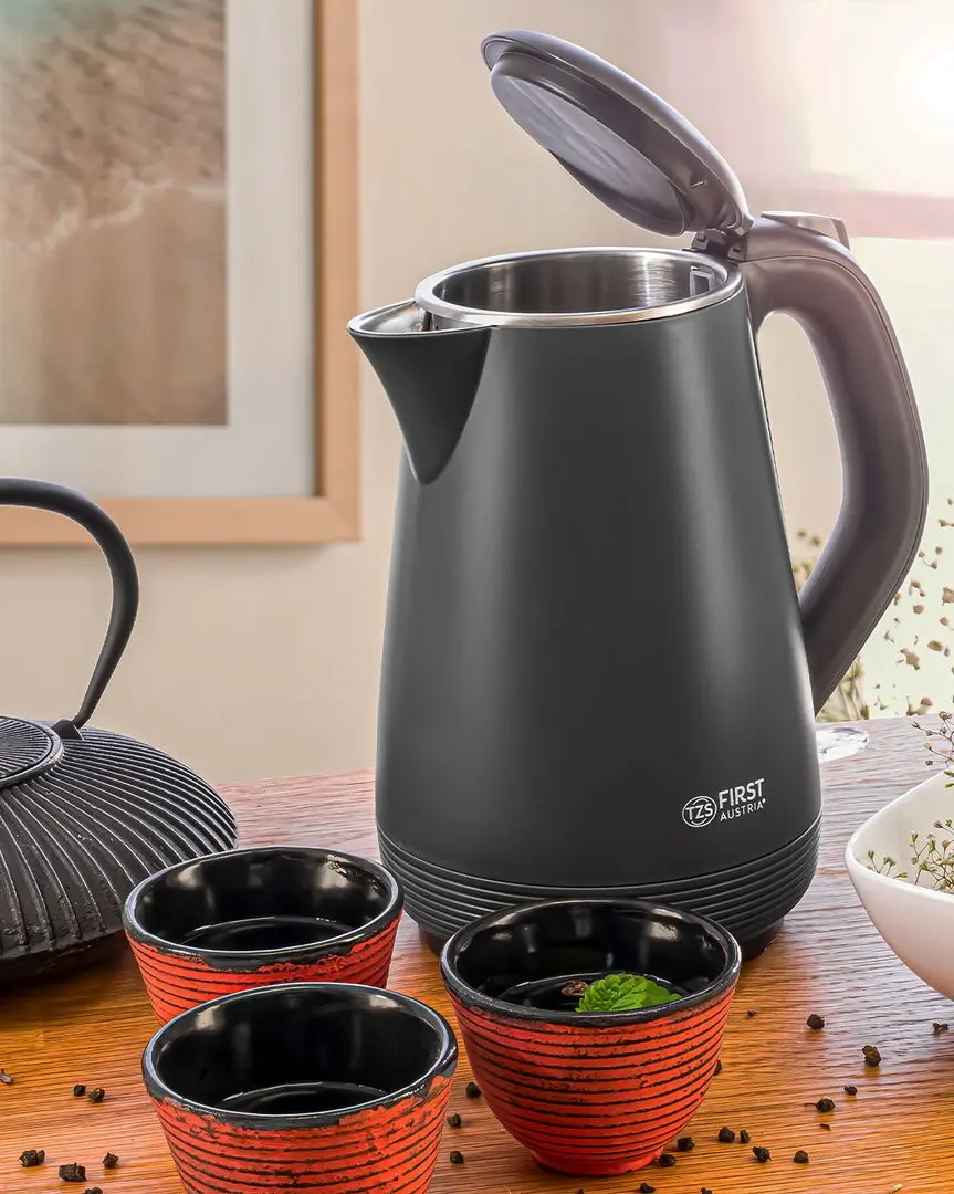 Электрочайник First FA-5407-4-GR (Gray)