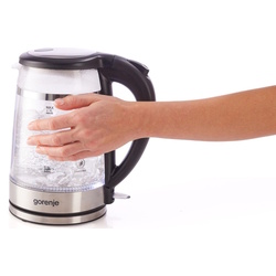 Электрочайник Gorenje K17GDW (Inox/Black) Thumb