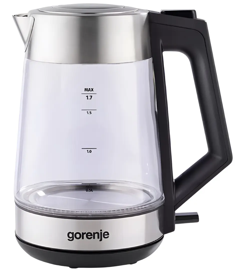 Электрочайник Gorenje K17OGS (Black/Silver)