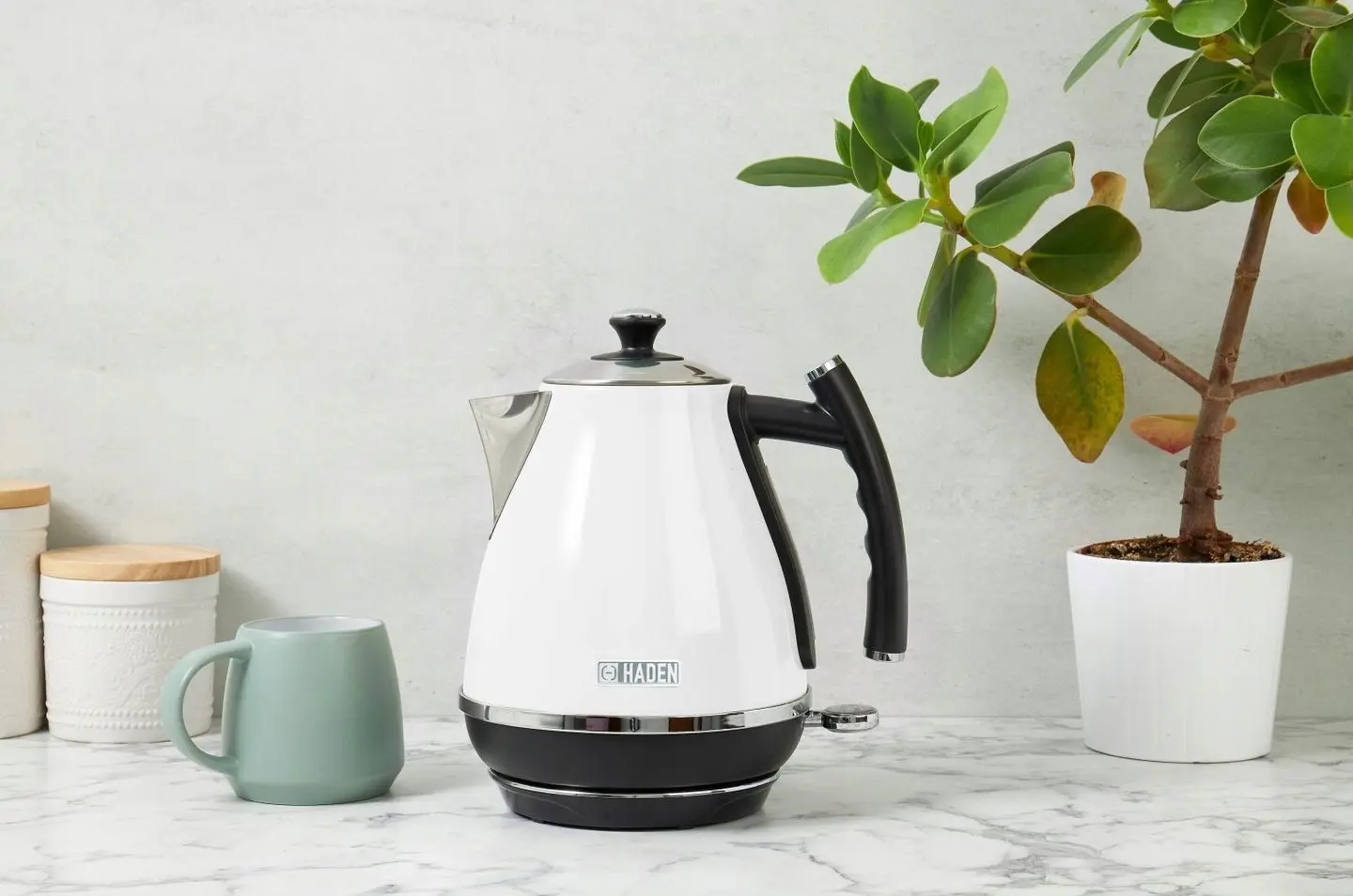 Электрочайник Haden HAD209238 (White/Black) - 8