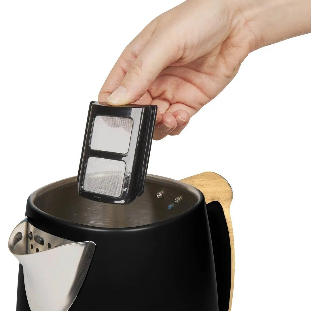 Электрочайник Haden HAD209245 (Black/Wod) - 2