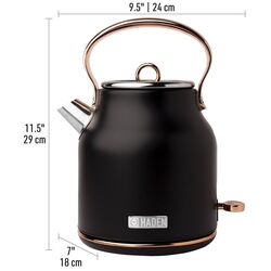 Электрочайник Haden Heritage (Black/Copper) Thumb