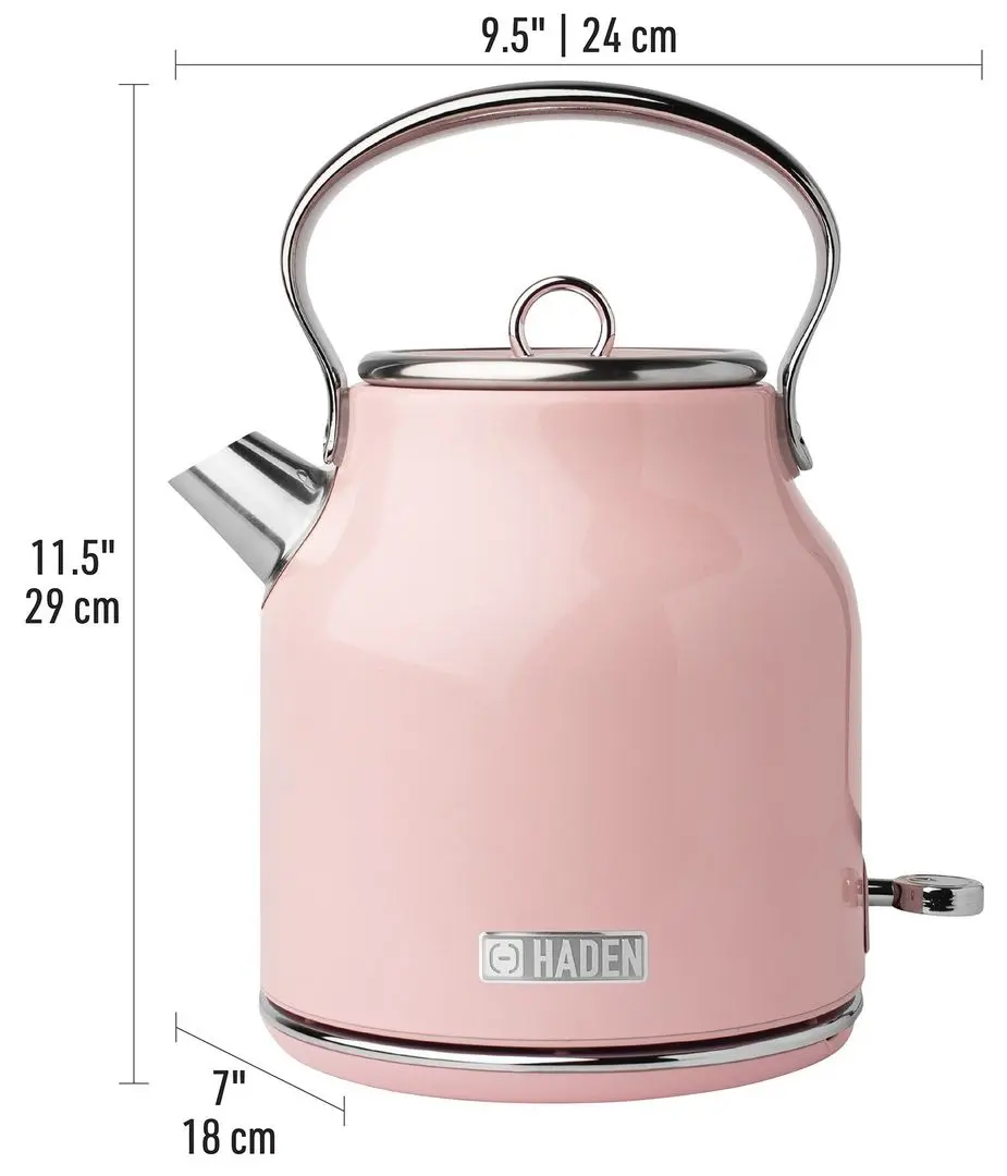 Электрочайник Haden Heritage (Rose Pink) - 8