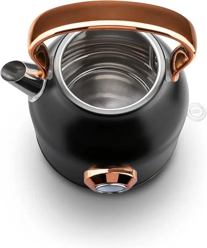 Fierbator electric Haeger Art Deco EK-22B.024A 1.7l (Black) - 3