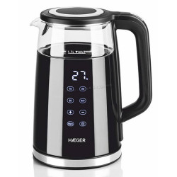 Электрочайник Haeger DigiGlass EK-DIG.028A 1.7l (Black)