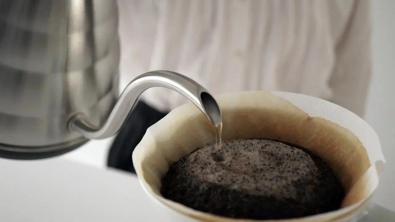 Fierbator electric Hario Buono V60 EVKB-80E-HSV (Hairline Silver)