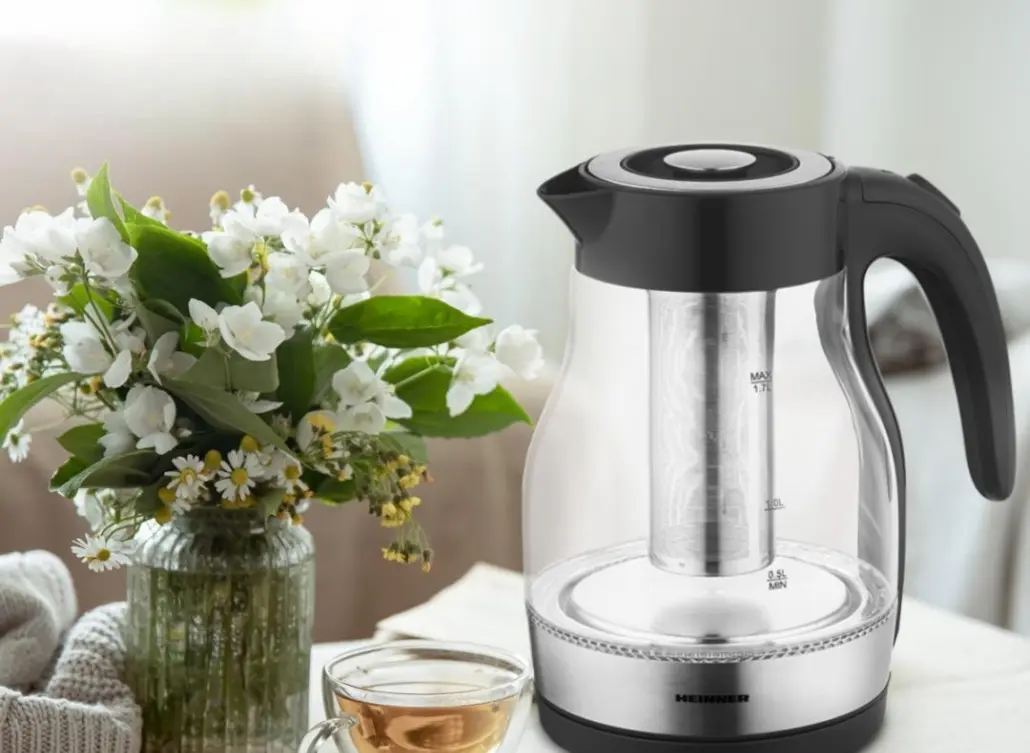 Электрочайник Heinner HEK-TF2200GBK (Black)