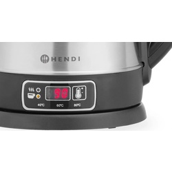 Электрочайник Hendi 209943 (Inox/Black) Thumb