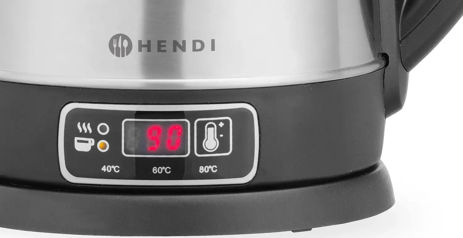 Электрочайник Hendi 209943 (Inox/Black) - 4