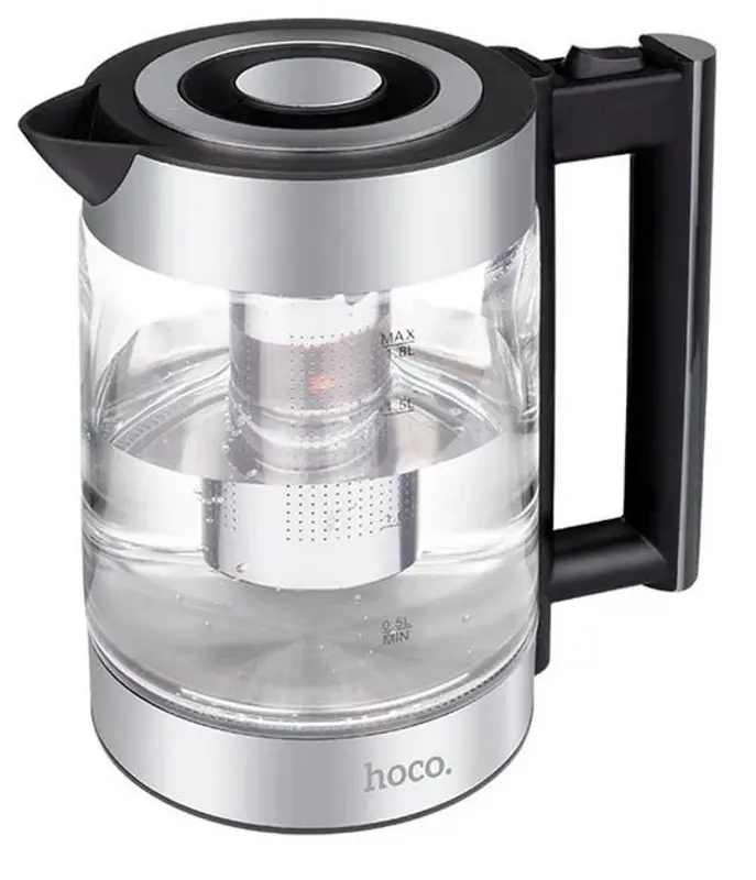 Fierbator electric Hoco HA01A 1.8l (Silver) - 3