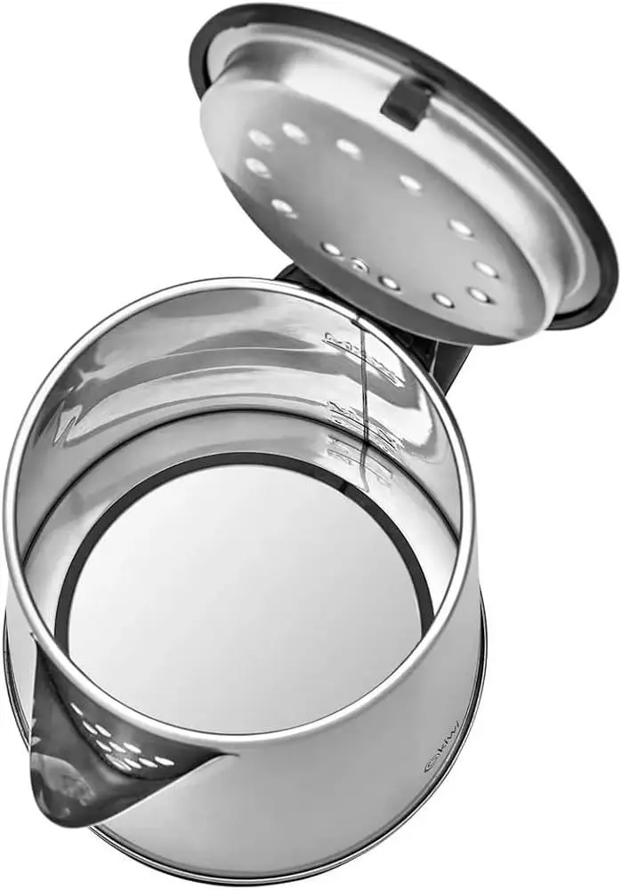 Fierbator electric Kiwi KK 3330 1.7l (Black/Silver) - 2