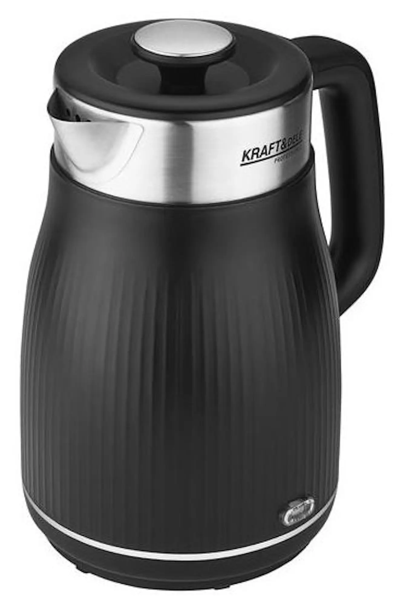 Электрочайник Kraft&Dele KD4104 (Inox/Black)