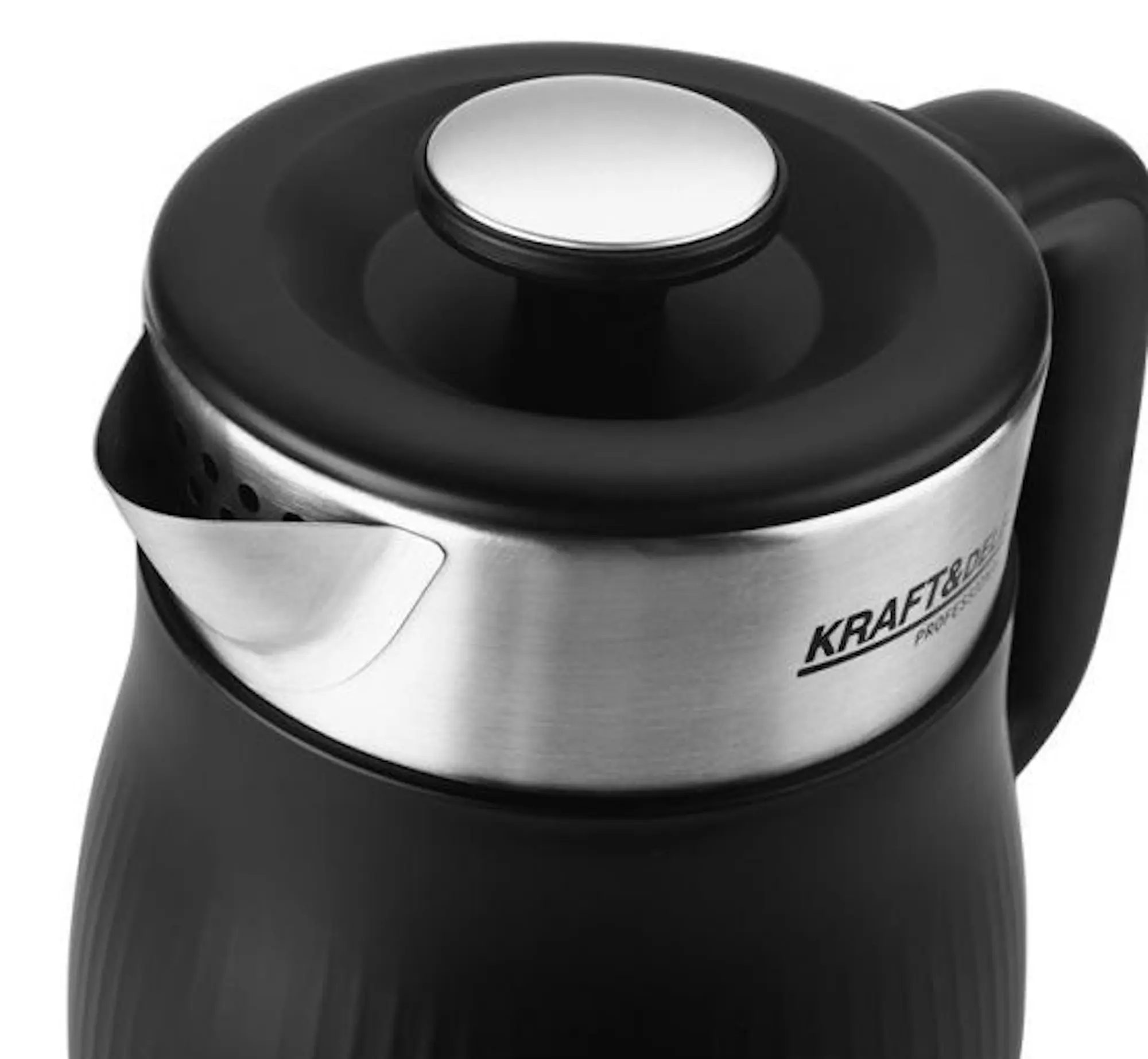 Электрочайник Kraft&Dele KD4104 (Inox/Black)