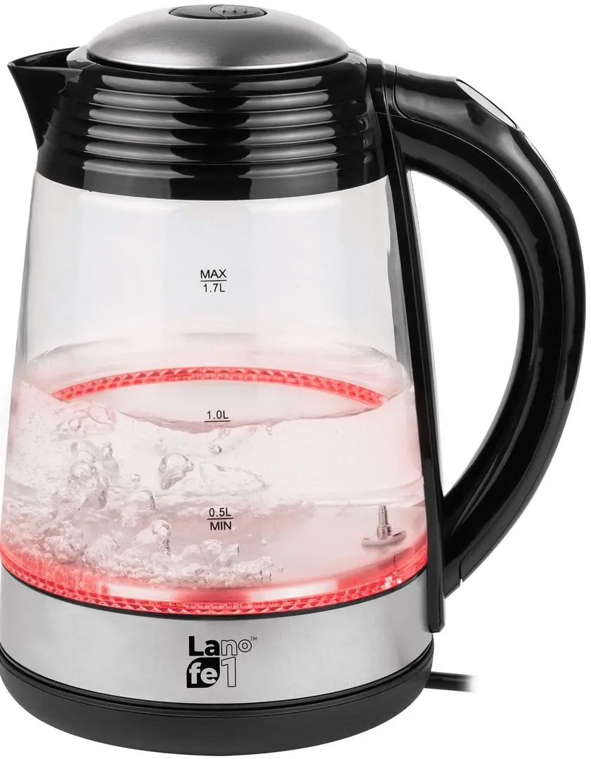 Fierbator electric Lafe CEG015 (Transparent/Black)