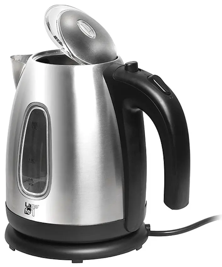 Электрочайник Lafe CEG003 (Inox/Black)