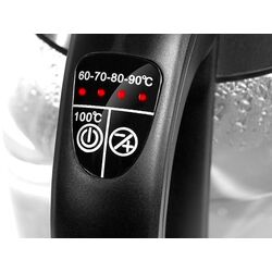 Электрочайник Lafe CEG005 (Black/Inox) Thumb