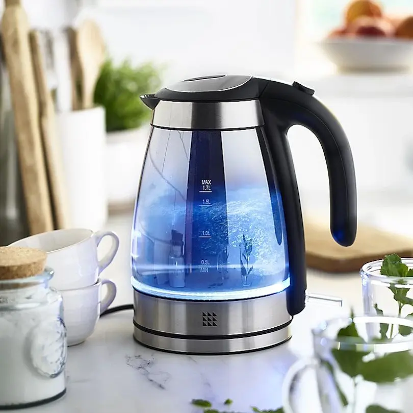 Электрочайник Lakeland 61402 (Black/Inox)