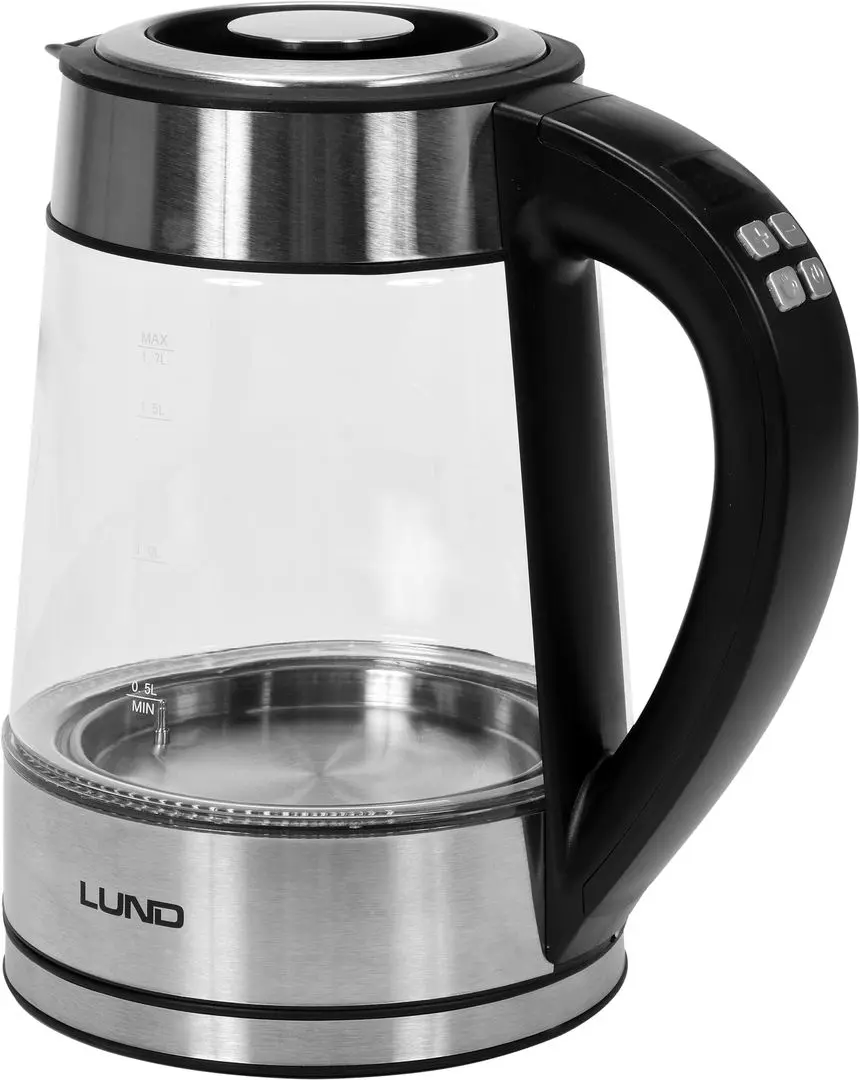 Электрочайник Lund 68173 (Inox/Black)