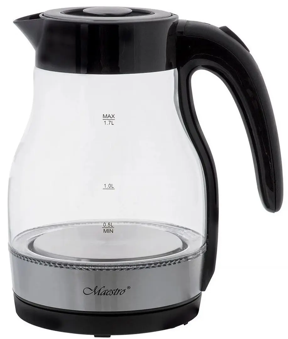 Fierbator electric Maestro MR-061 (Black/Transparent)