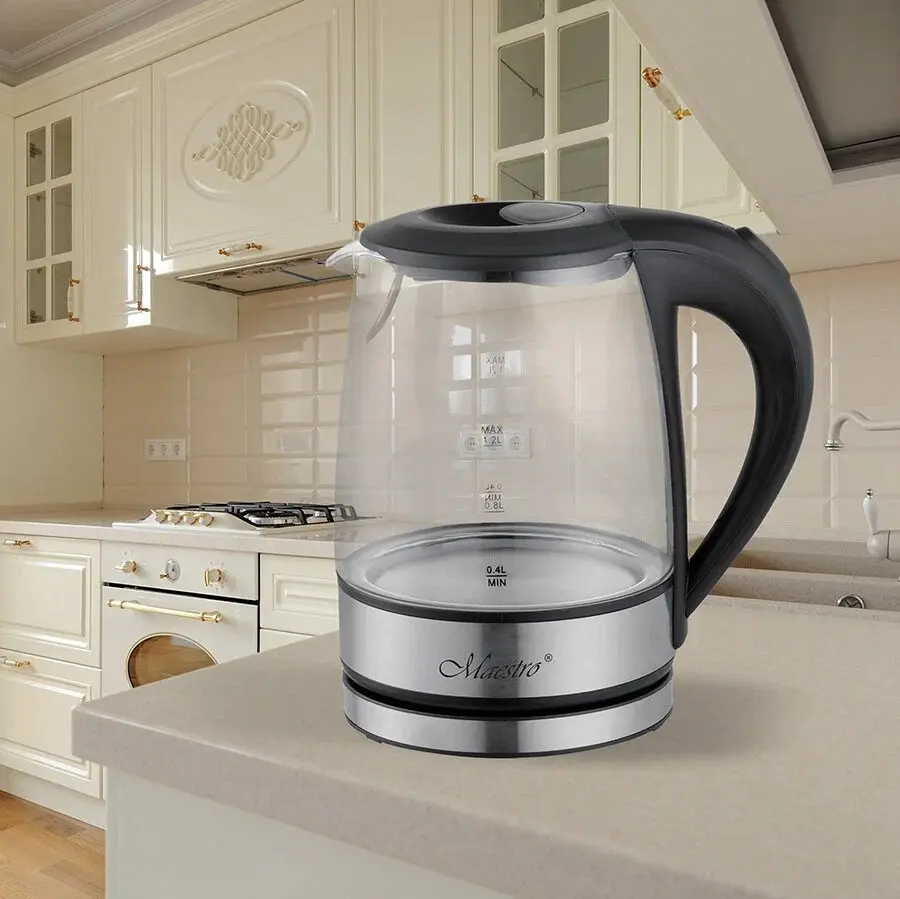 Электрочайник Maestro MR-062 (Black/Inox) - 3
