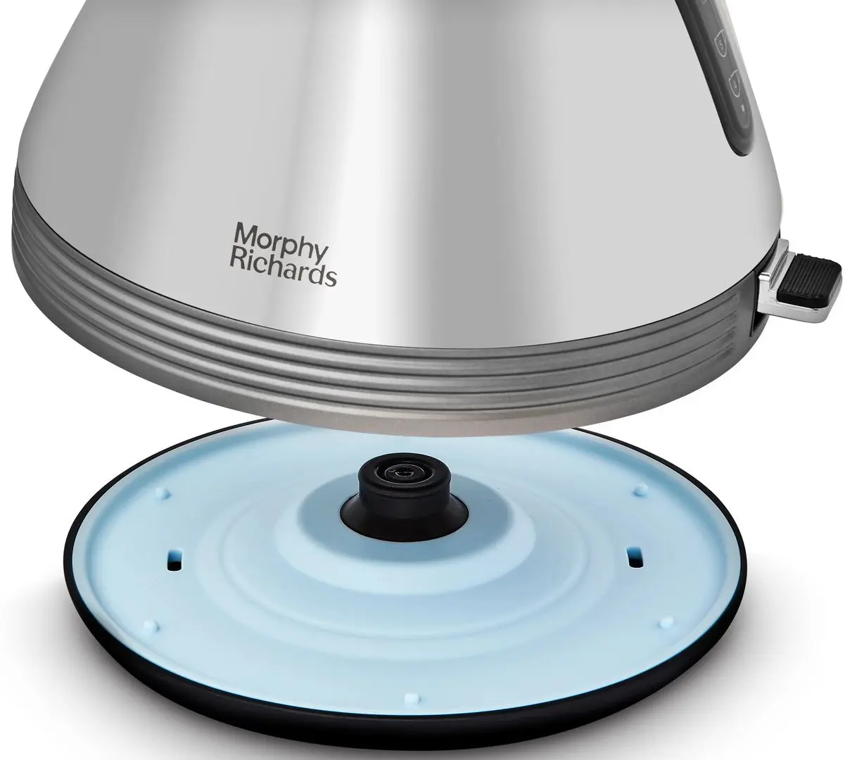 Электрочайник Morphy Richards Venture Retro Pyramid (Inox) - 3