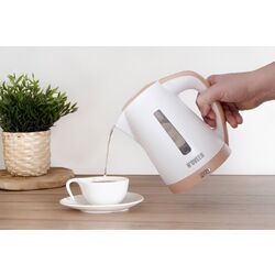Электрочайник Noveen EK1202 (White/Brown) Thumb