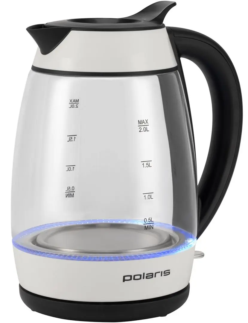 Fierbator electric Polaris PWK 2006CGL (White/Black)